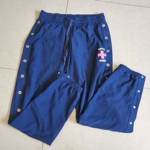 Navy Blue Victoria's Secret/Pink Break Away Track Pants